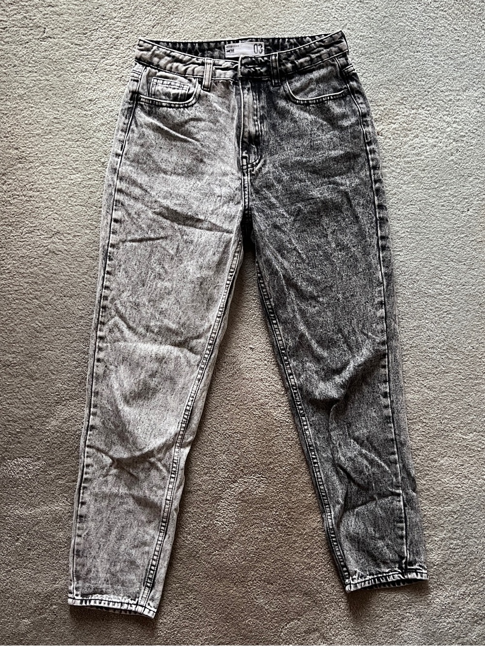 Refuge Denim dual toned mom jeans